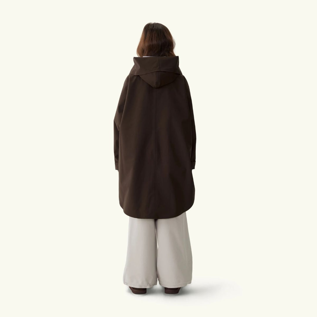 BLÆST Bergen Mini Poncho Java