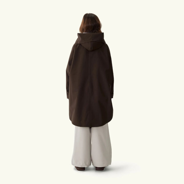 BLÆST Bergen Mini Poncho Java
