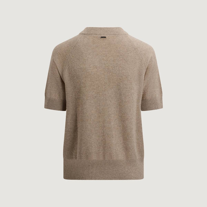 Monel Jennifer Cashmere Shirt Stone Sand