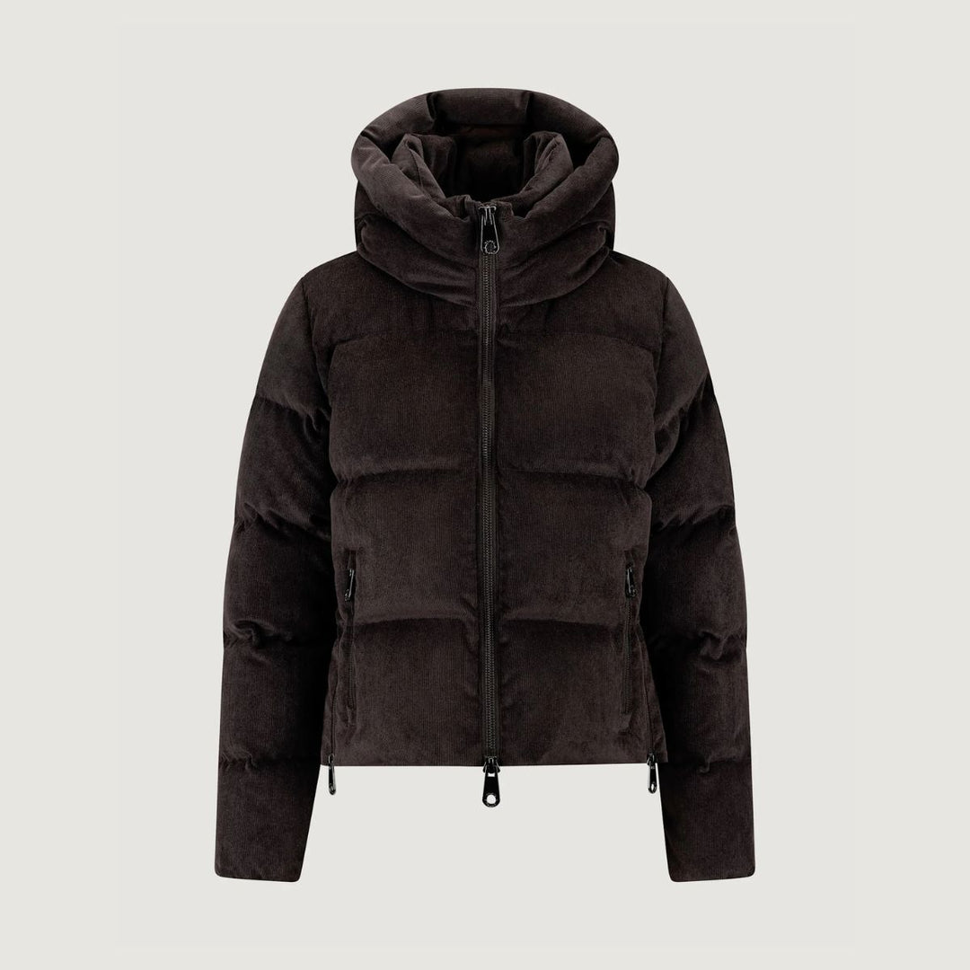 Monel Val Cenis Short Cord Dark Brown