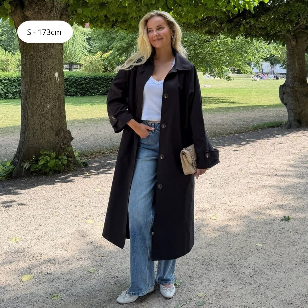 BYIC AvaIC Trenchcoat Black