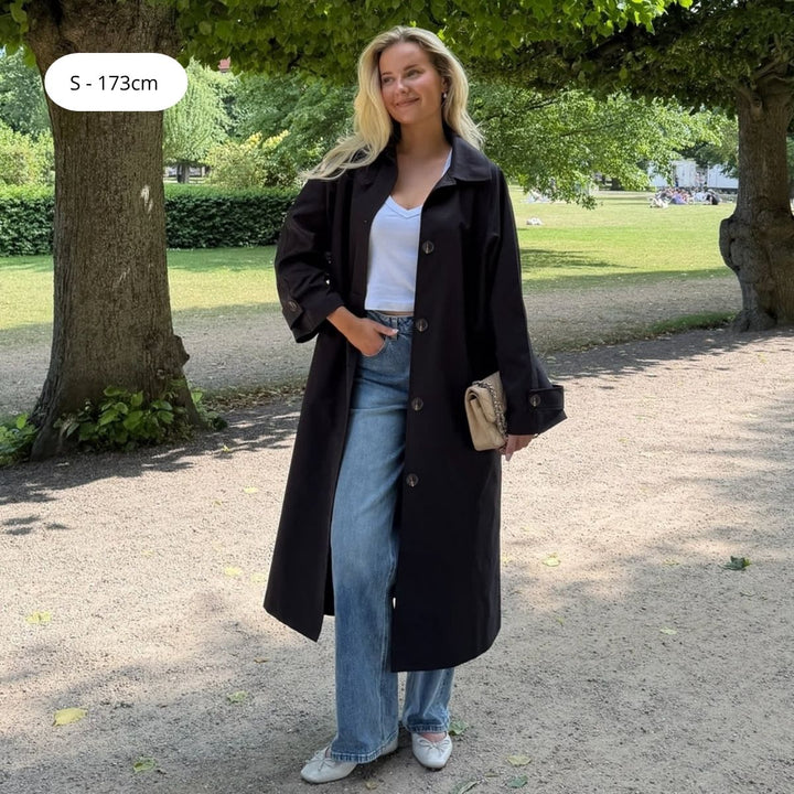 BYIC AvaIC Trenchcoat Black