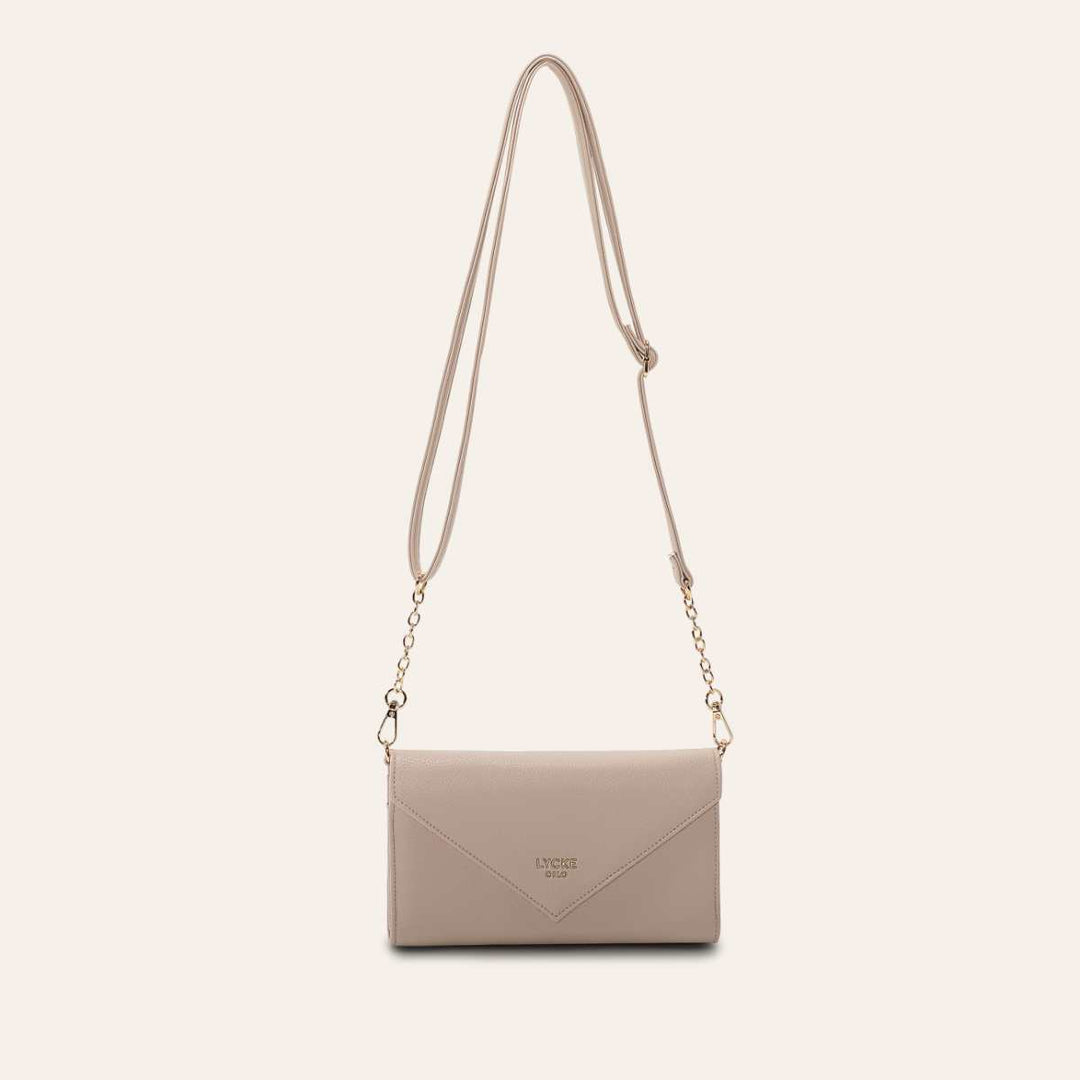 Lycke Flap Bag Egersund Beige
