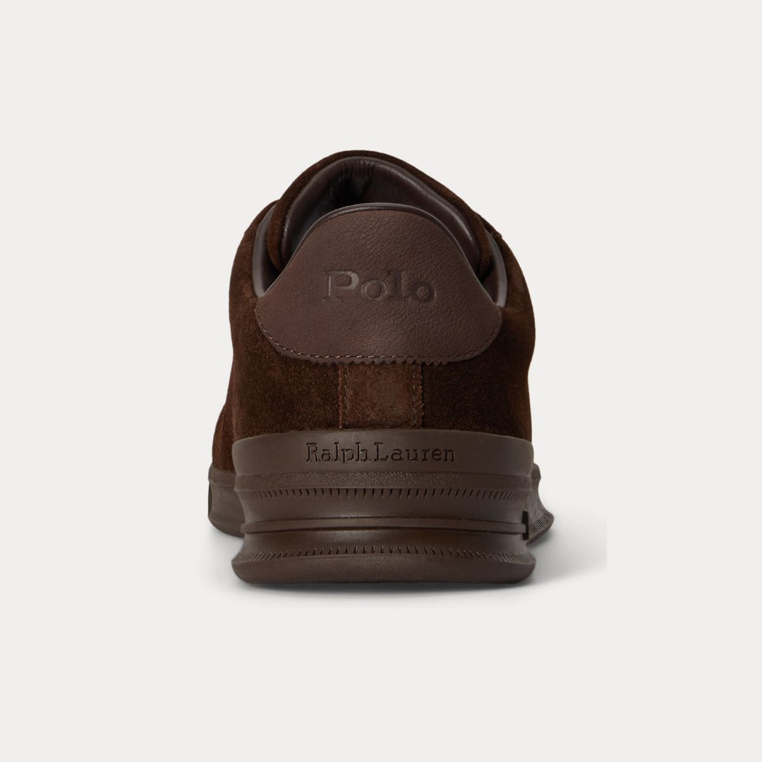 Ralph Lauren Heritage Court II Suede Dark Chocolate M