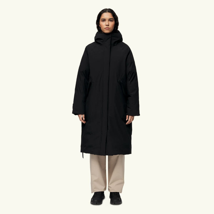BLÆST Røros Down Coat Black