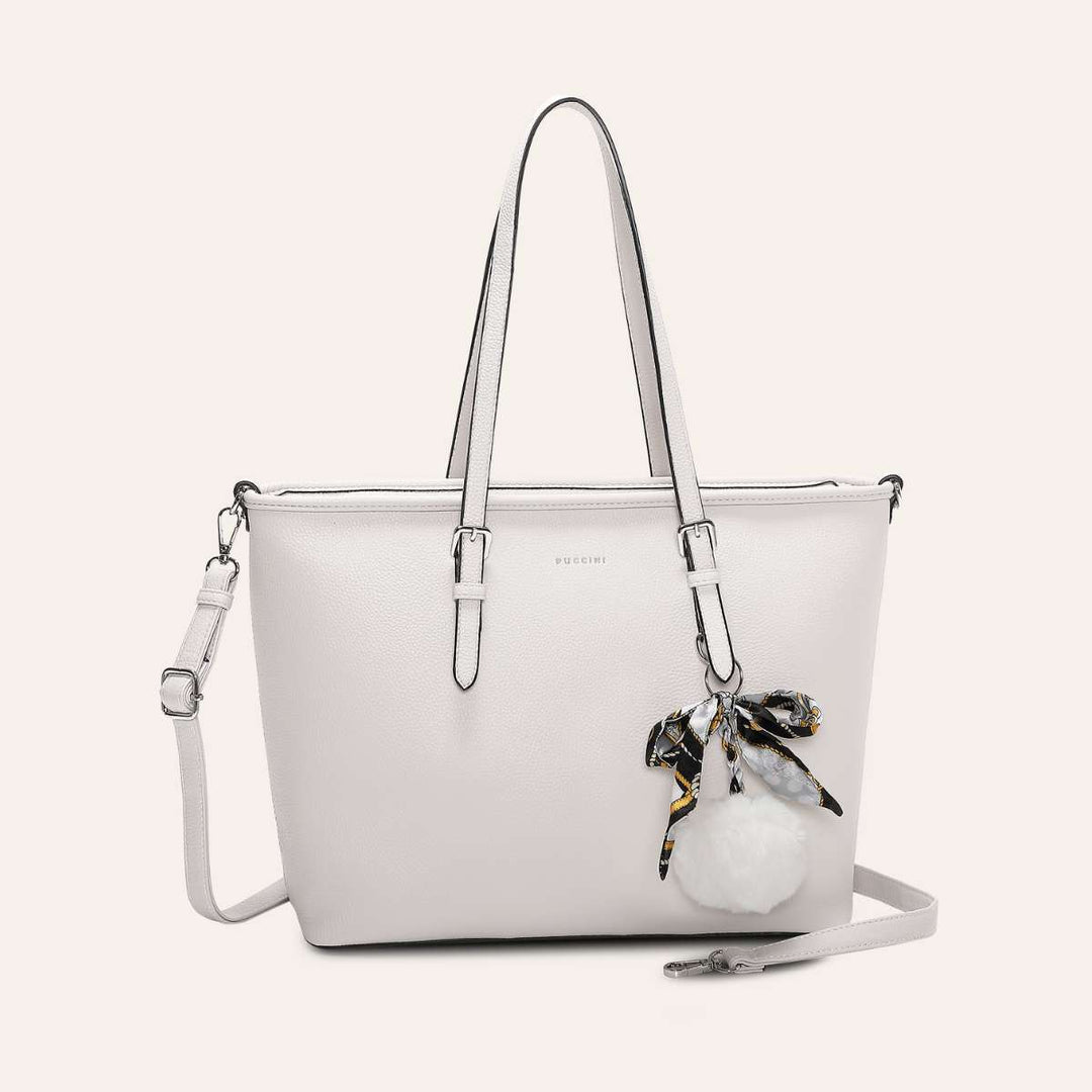 Puccini Tote Bag Anna Hvit