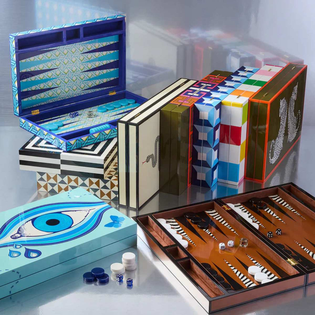 Jonathan Adler Zebra Backgammon - spill fra Jonathan Adler, bilde 4