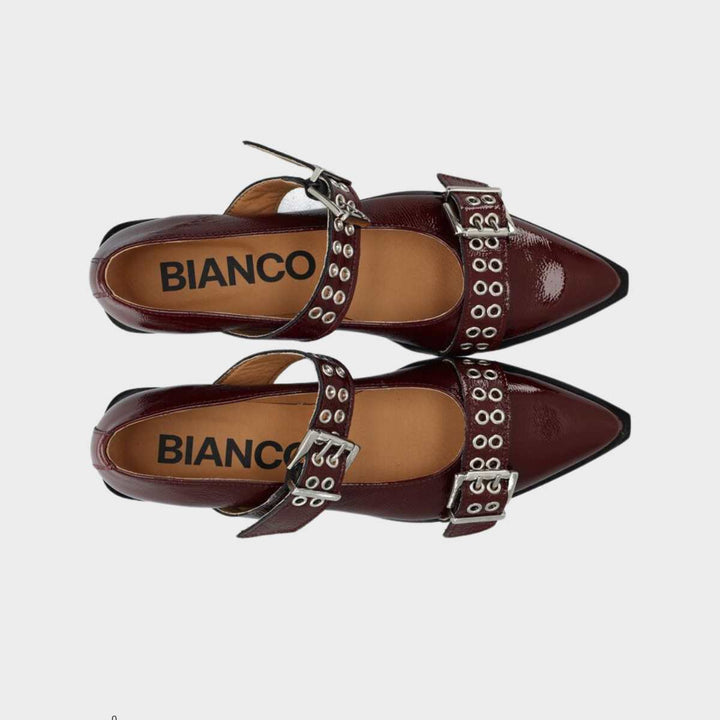 Bianco Biavictoria Ballerinasko Burgundy W