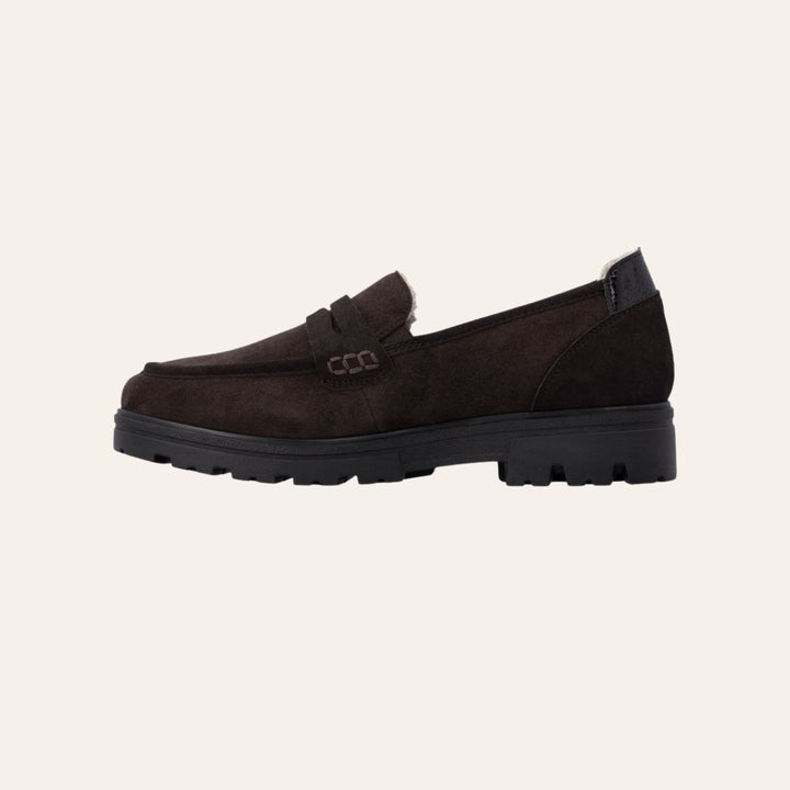 Rieker Mokasin Ekstra Bred Brown W