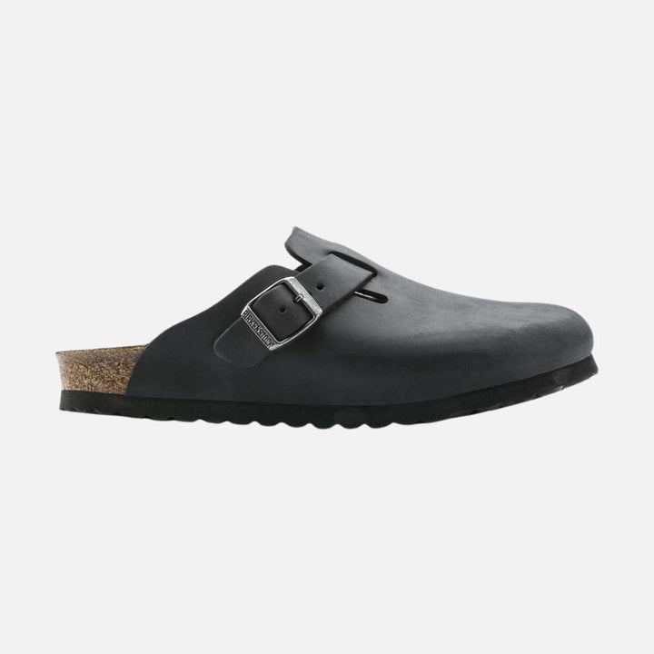 Birkenstock Boston Regular Oiled Black M