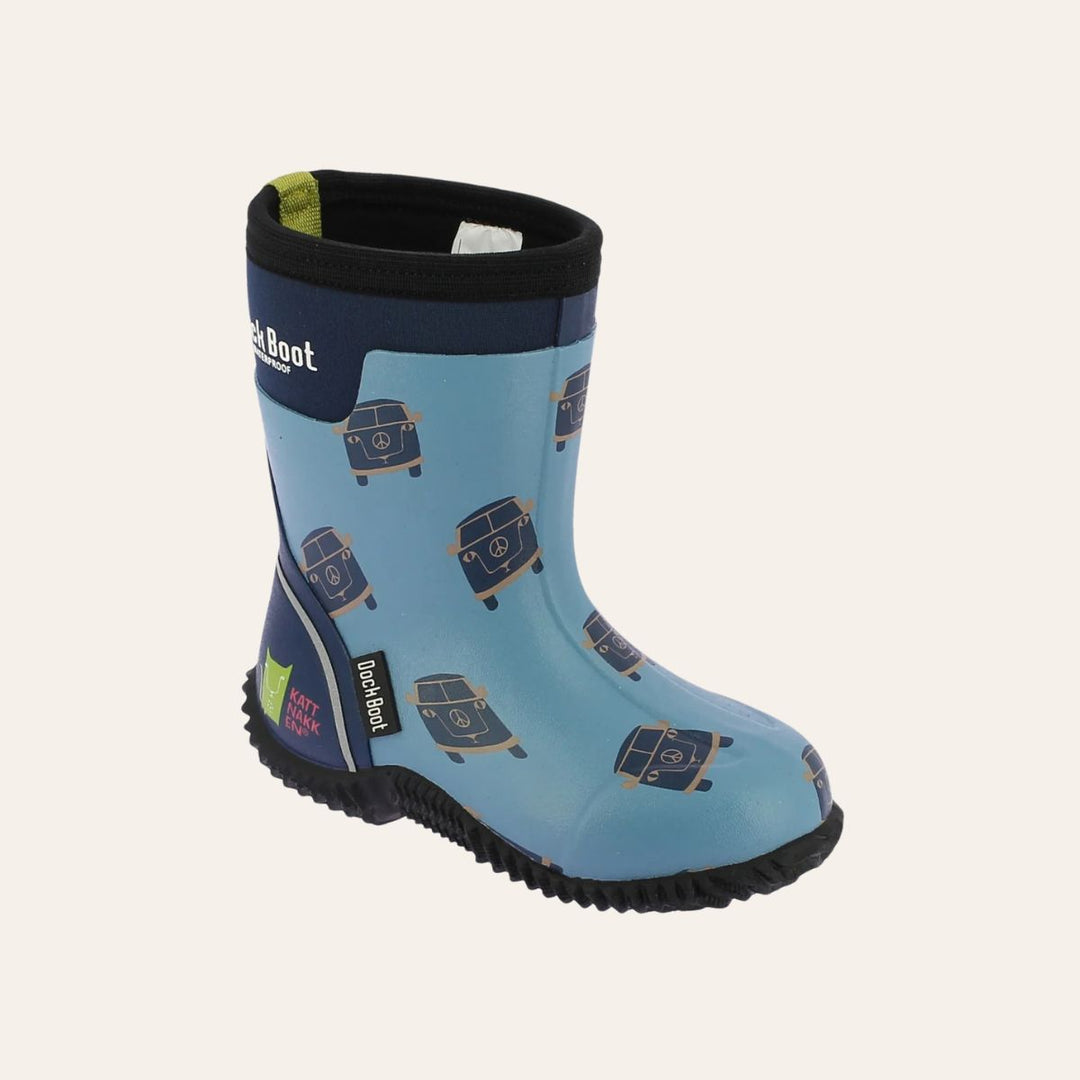 Dock Boot Blue Front Bus