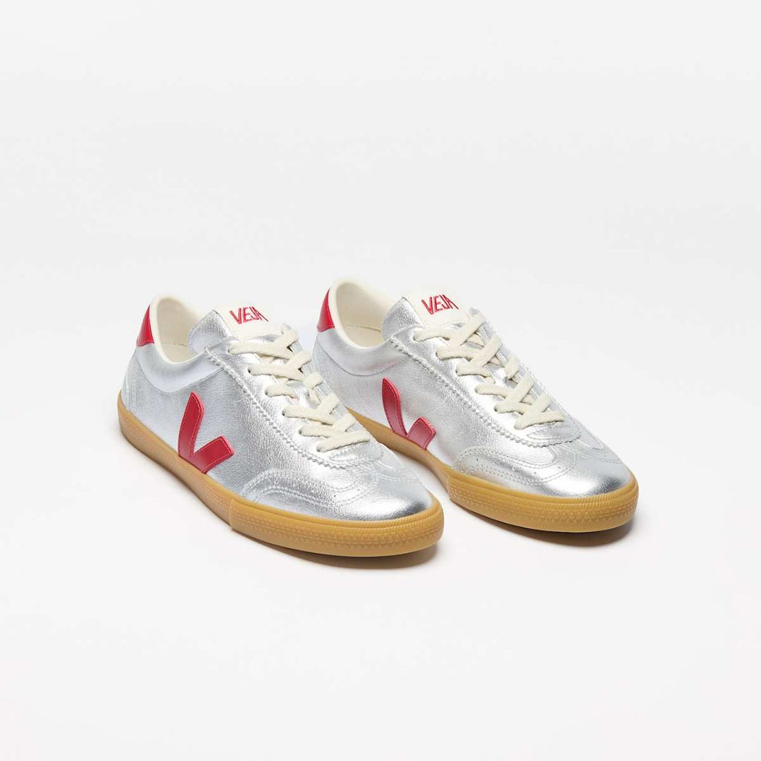 Veja Volley Leather Silver Pepper W
