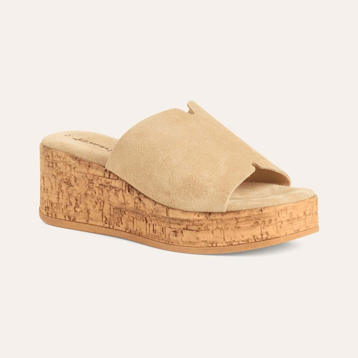 Tamaris Sandal Beige Suede W