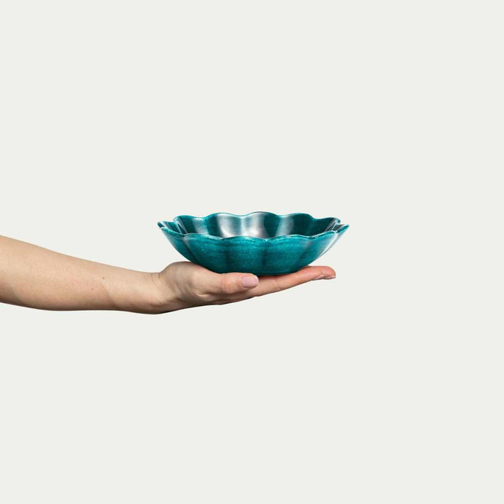 Mateus Oyster Bowl 18*16cm Blå
