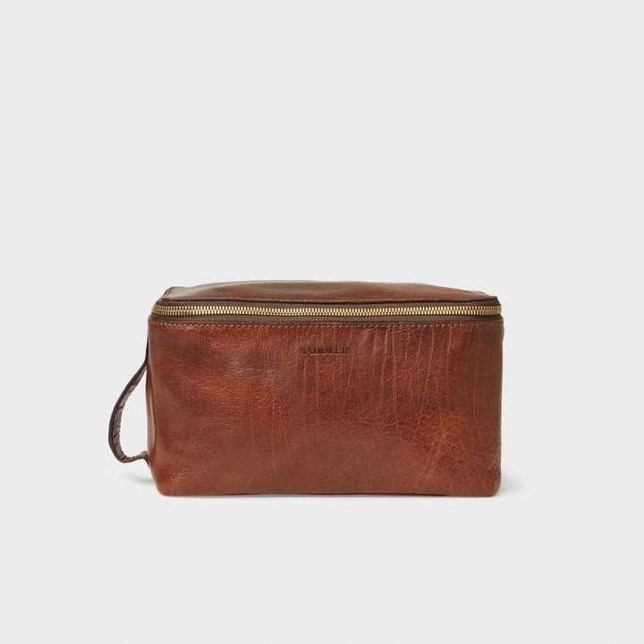 Saddler Toalettveske Barolo Midbrown