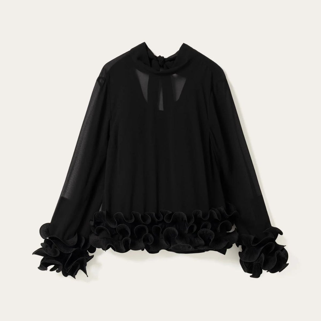 Noella Latanietta Blouse Black