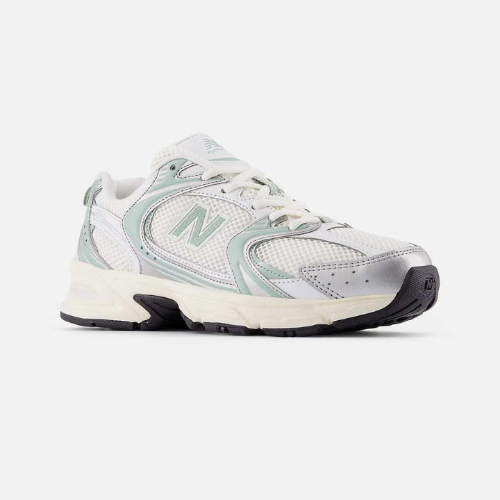 New Balance U530 Silver Metallic Mosaic Green W