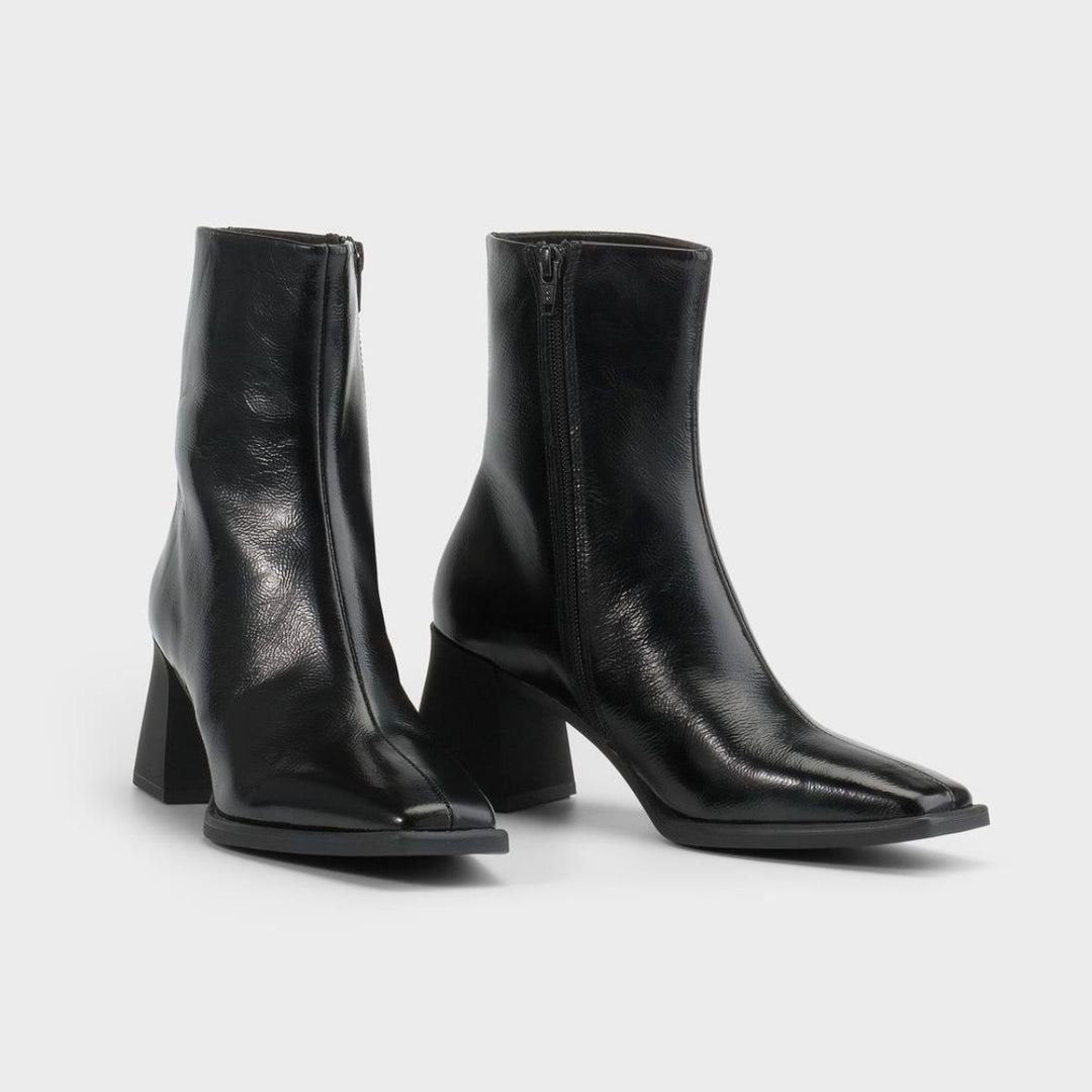 Vagabond Hedda Støvlett Lakk Black W