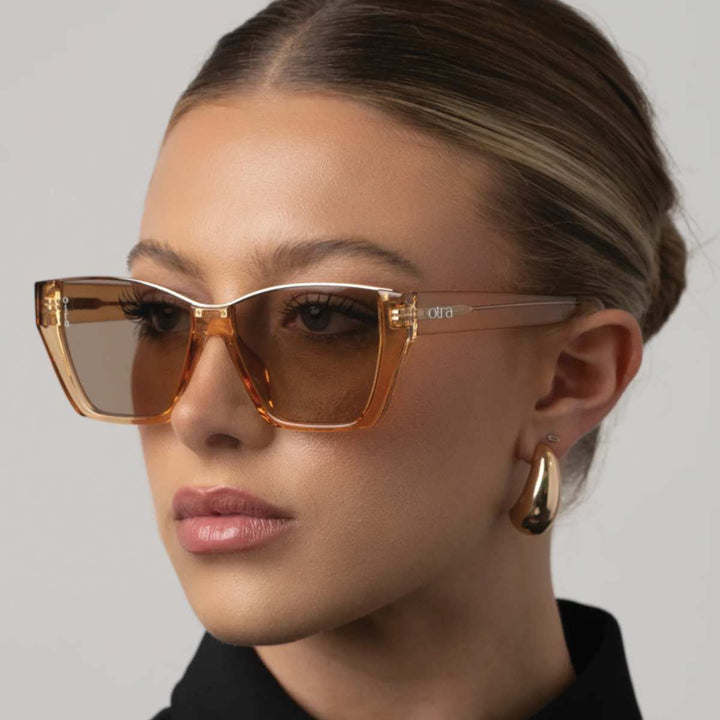 Otra Solbrille Belle Trans Gold/Brown