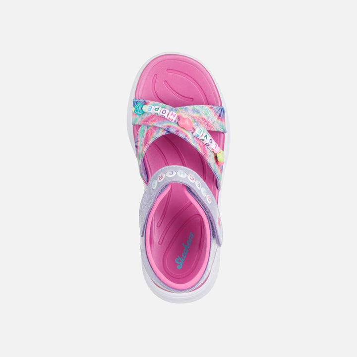 Skechers Jumpsters Sandal Tie Dye Bffs Lavender / Multi B