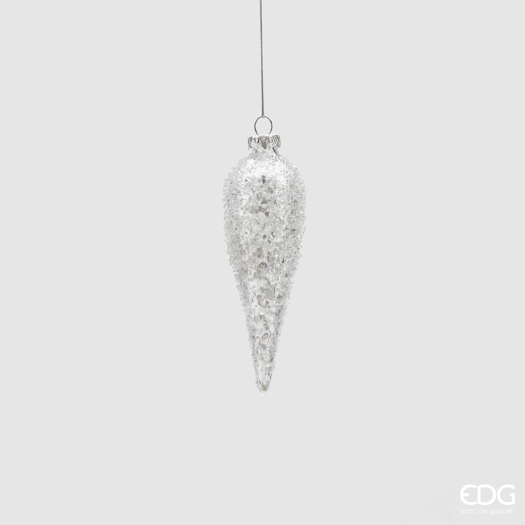 EDG Ghiacco H16 Bell White - julepynt fra EDG / Enzo De Gasperi
