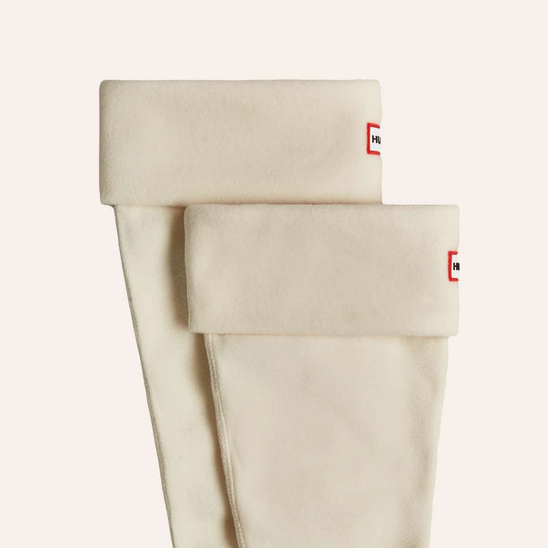 Hunter Fleece Tall Boot Sock White