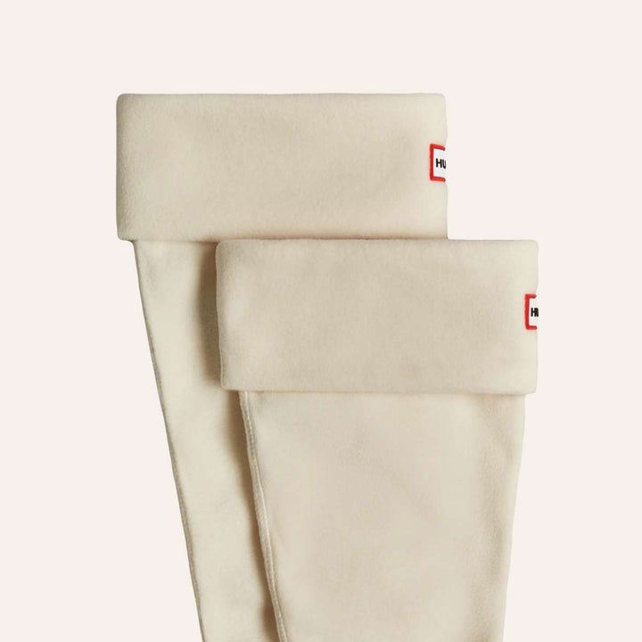 Hunter Fleece Tall Boot Sock White