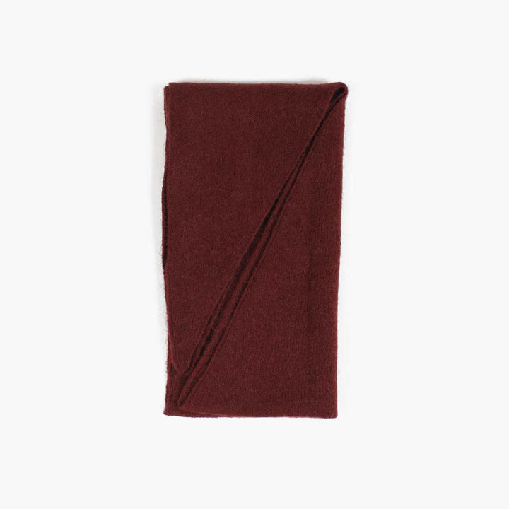 NOHR Mohair Triangel Skjerf Burgund