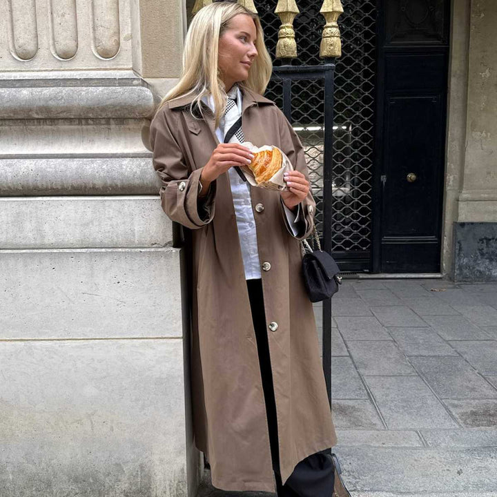 BYIC Avaic Trenchcoat Dark Brown