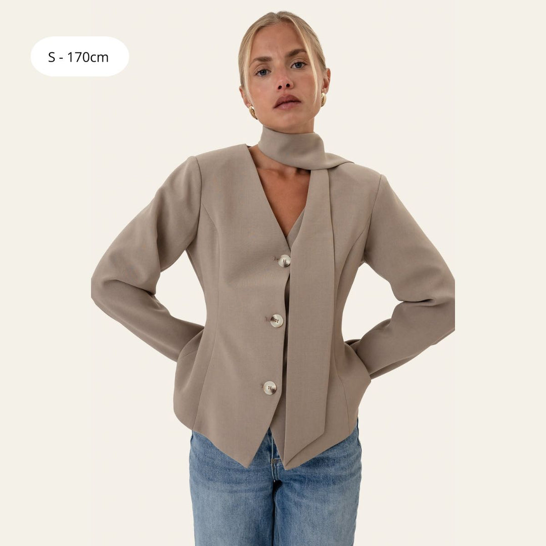 BYIC YaraIC Blazer Light Brown