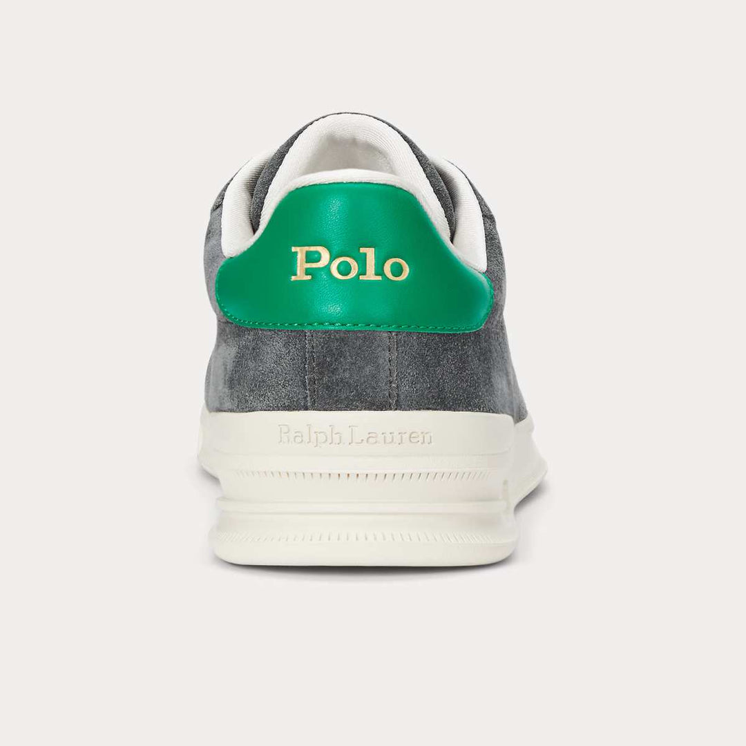 Ralph Lauren HRT CT II Suede Charcoal Grey/Green M