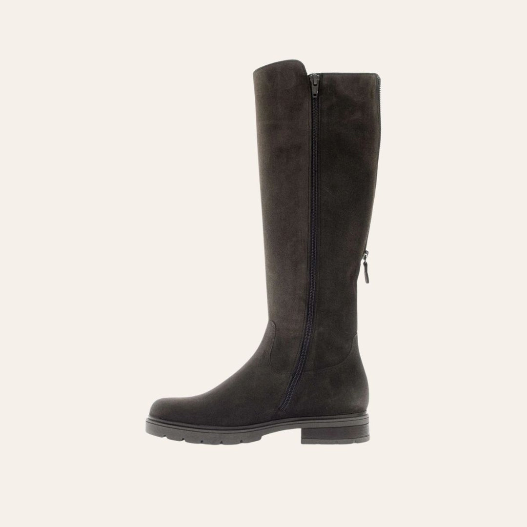 Gabor Høy Boots Semsket Mocca W