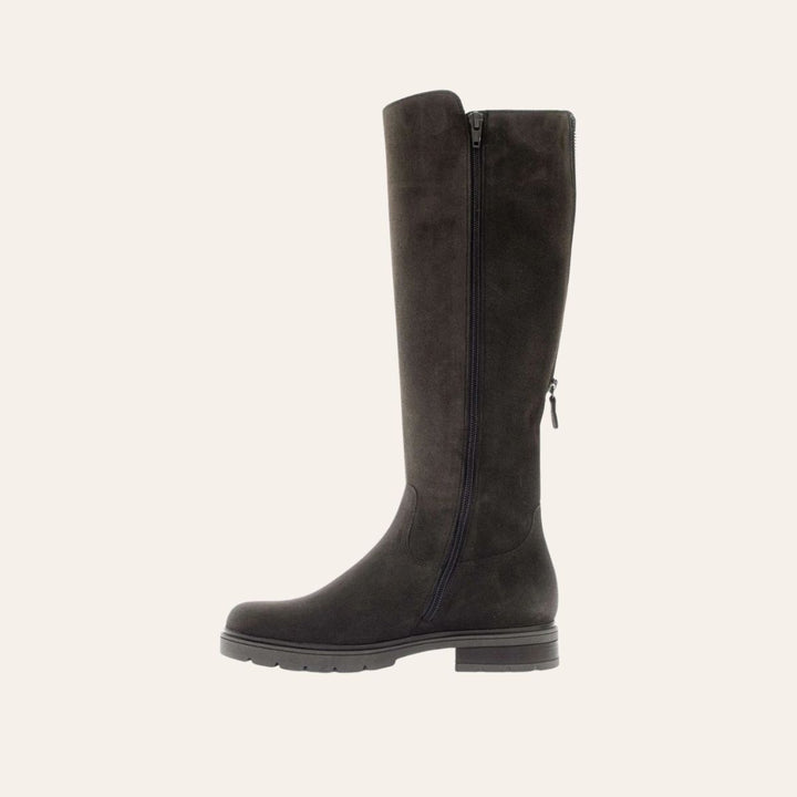 Gabor Høy Boots Semsket Mocca W