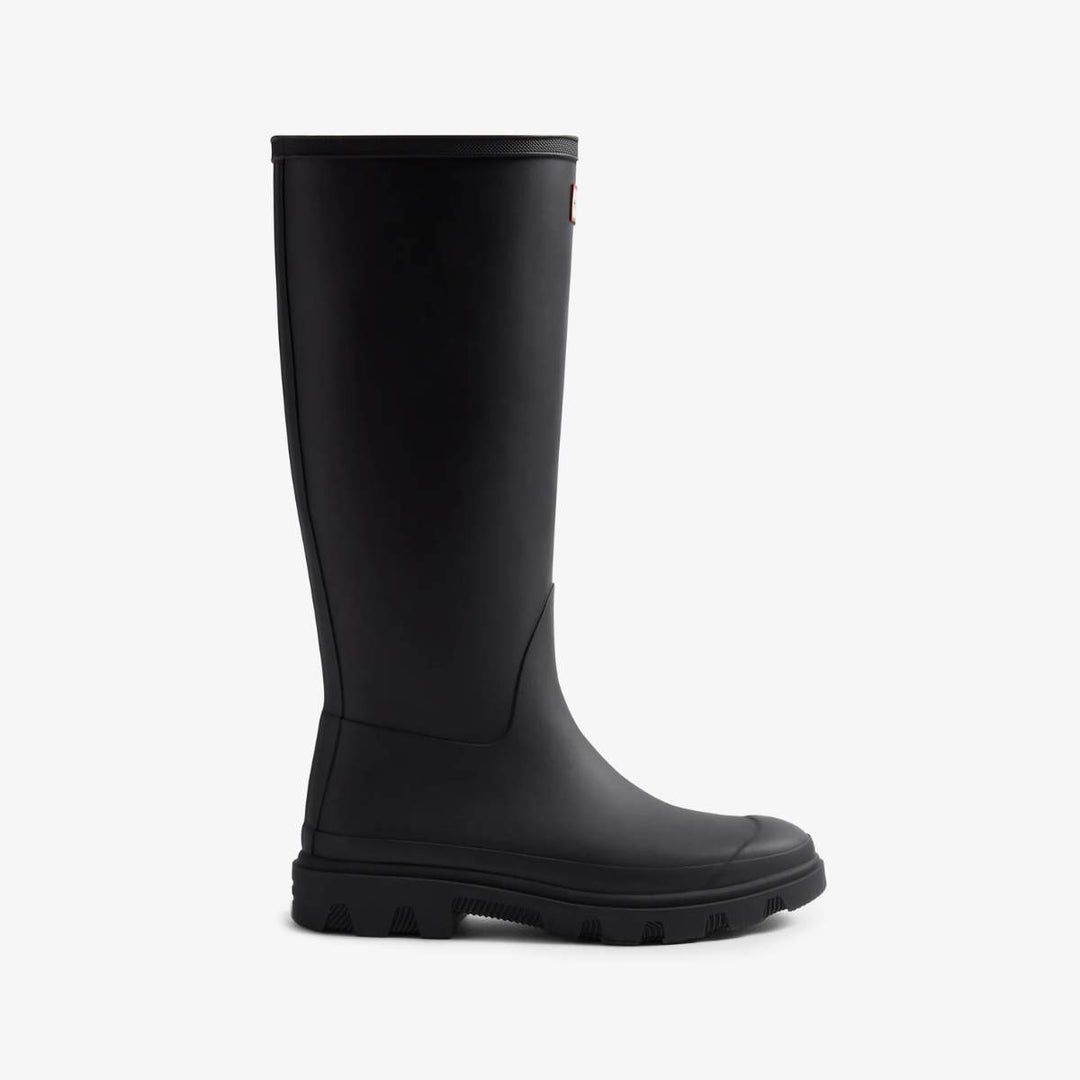Hunter Downpour Tall Boot Black – høye gummistøvler til regnvær