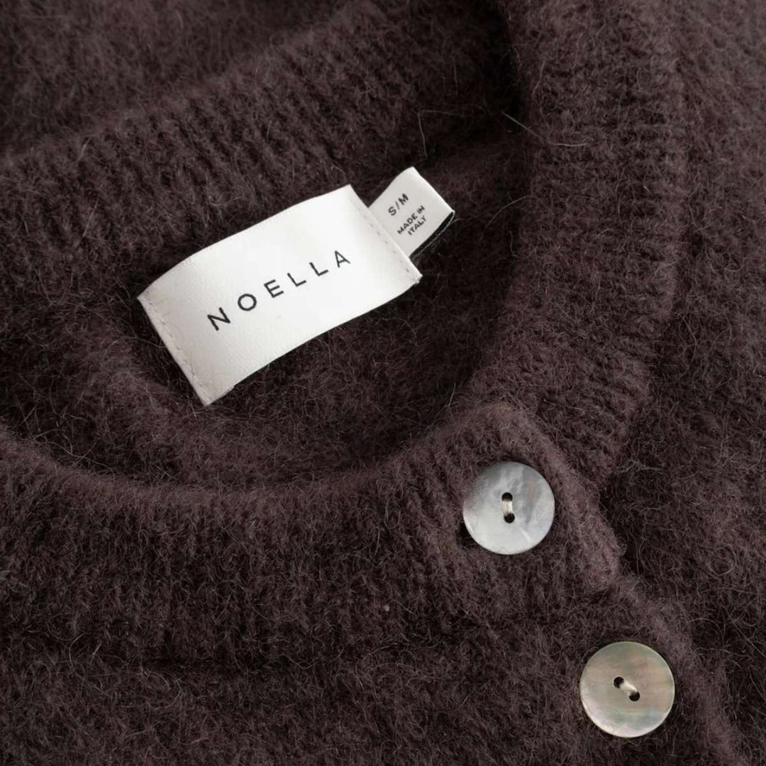 Noella Kae Knit Cardigan Chocolate