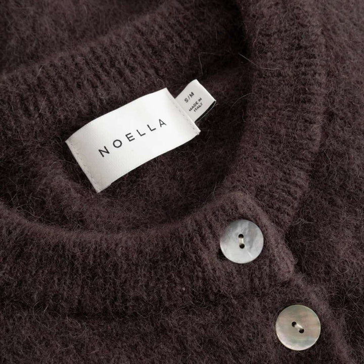 Noella Kae Knit Cardigan Chocolate