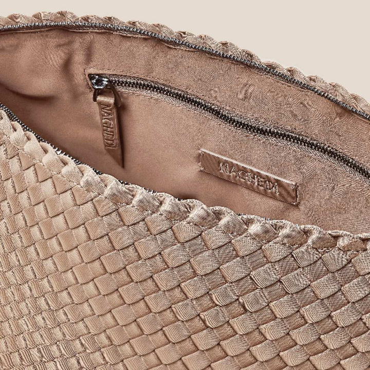 Naghedi Portofino Large Cosmetic Case Cashmere