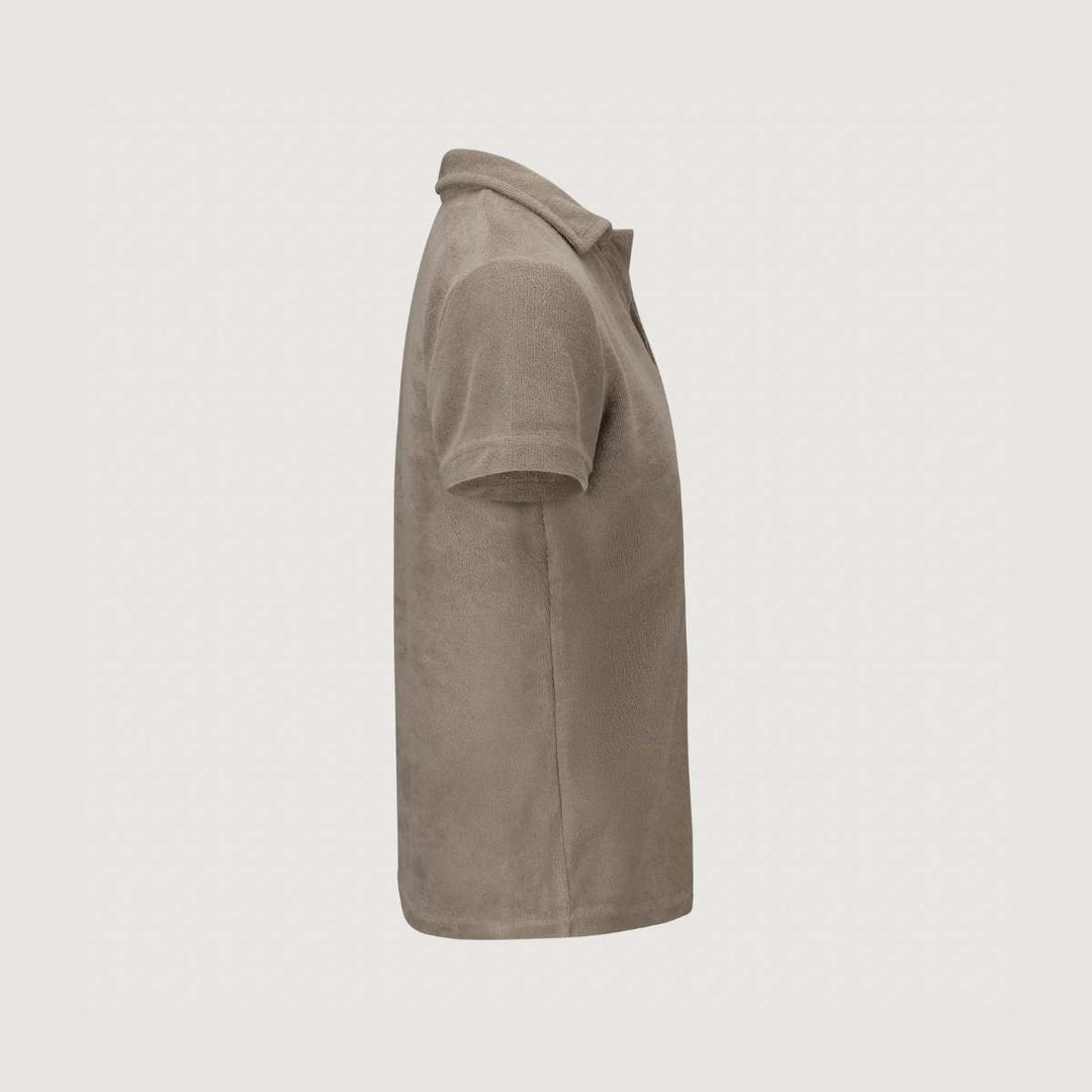 Monel Mina Terry Polo Mocca