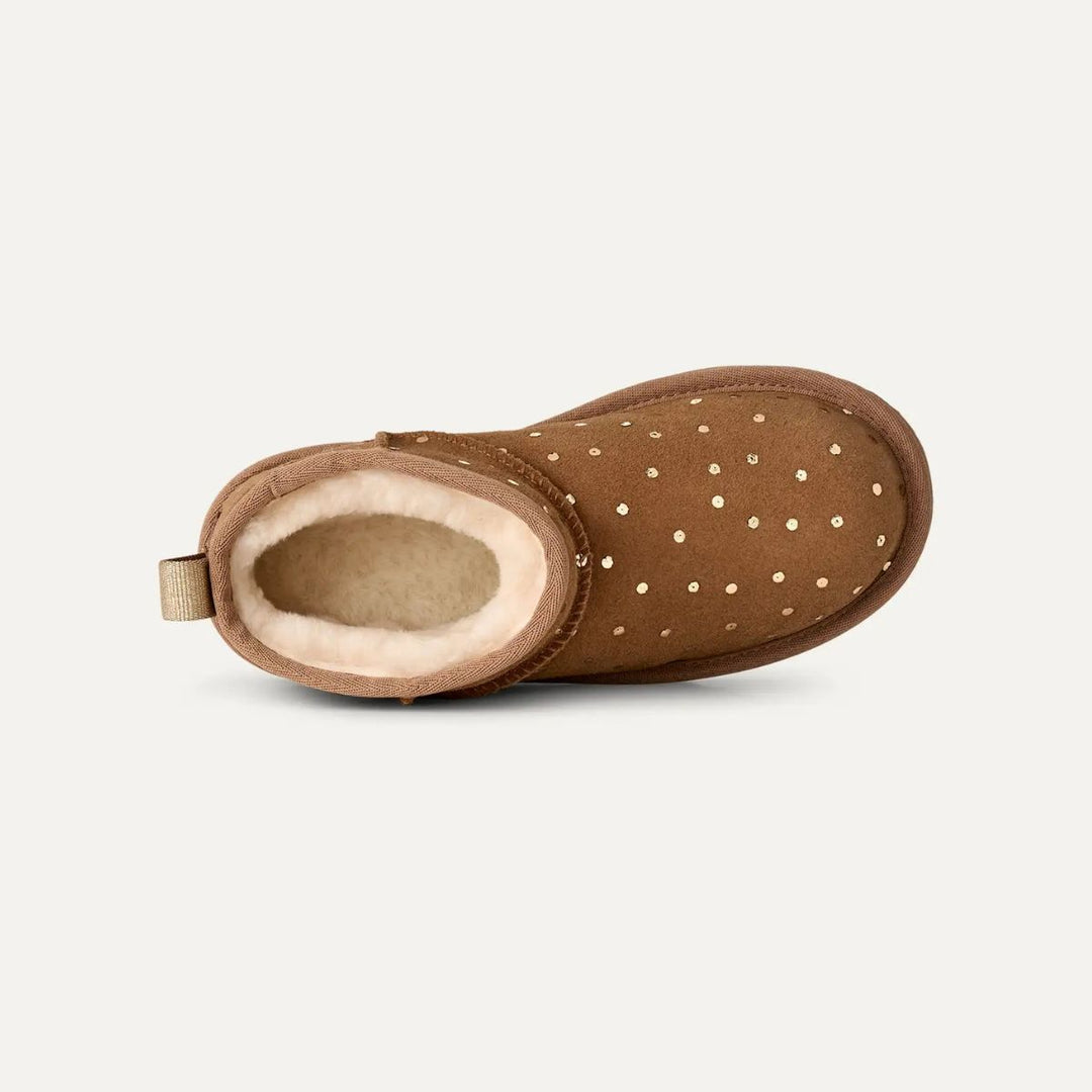 UGG Classic Ultra Mini Shiny Dots Chestnut K