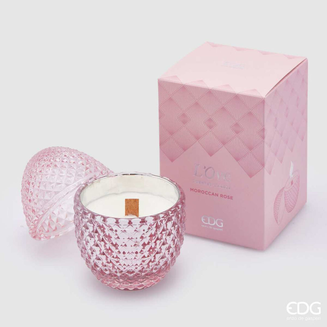 EDG Candela Uovo Con Profumo MOROCCAN ROSE