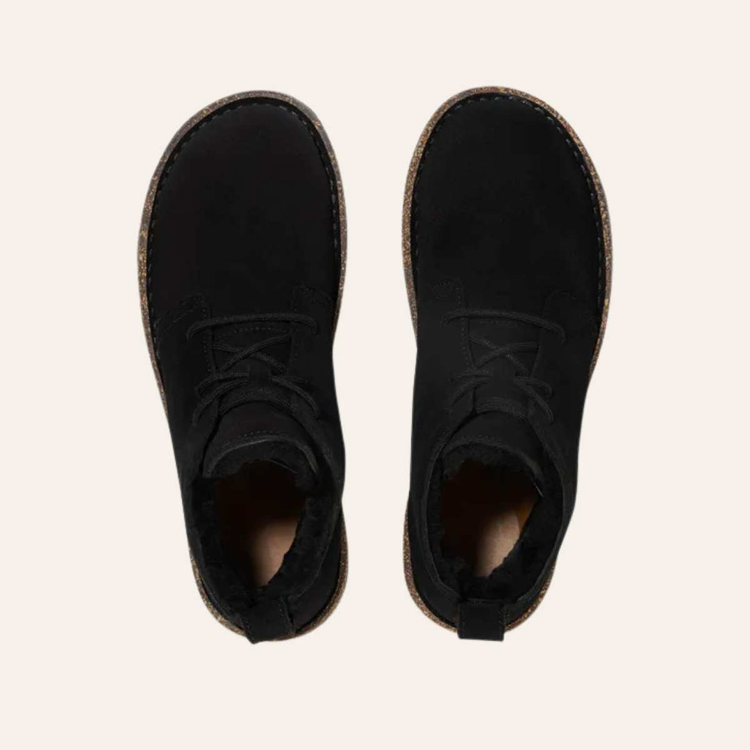 Birkenstock Uppsala Mid Shearling Black W