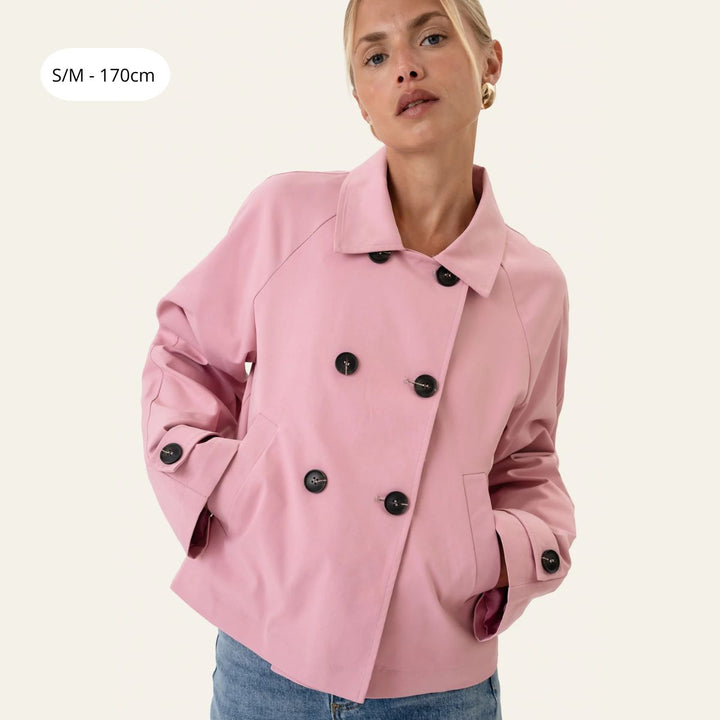 BYIC LunaIC Trenchcoat pink