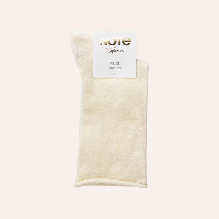 Note Wool Roll Top Off White