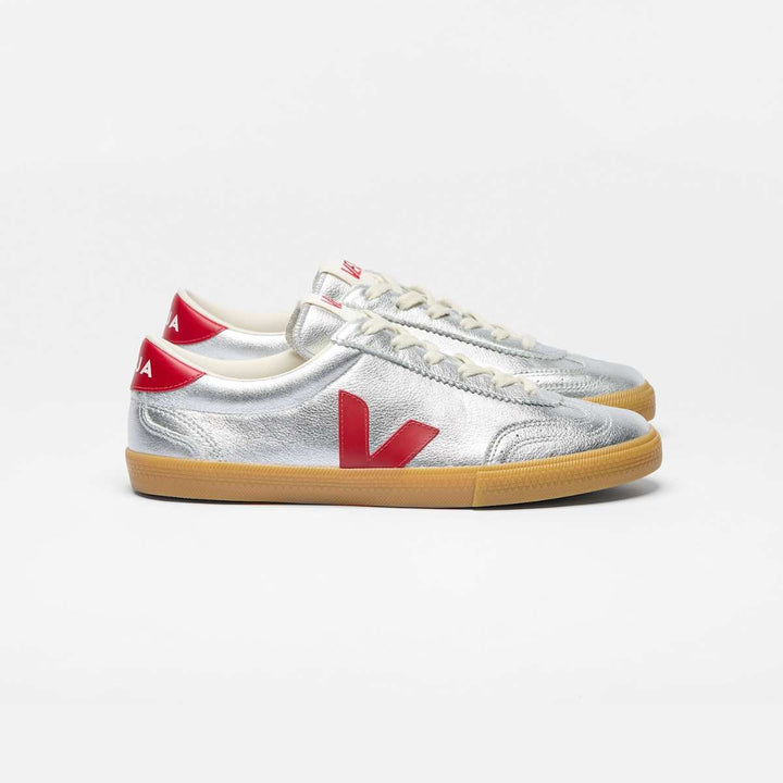 Veja Volley Leather Silver Pepper W