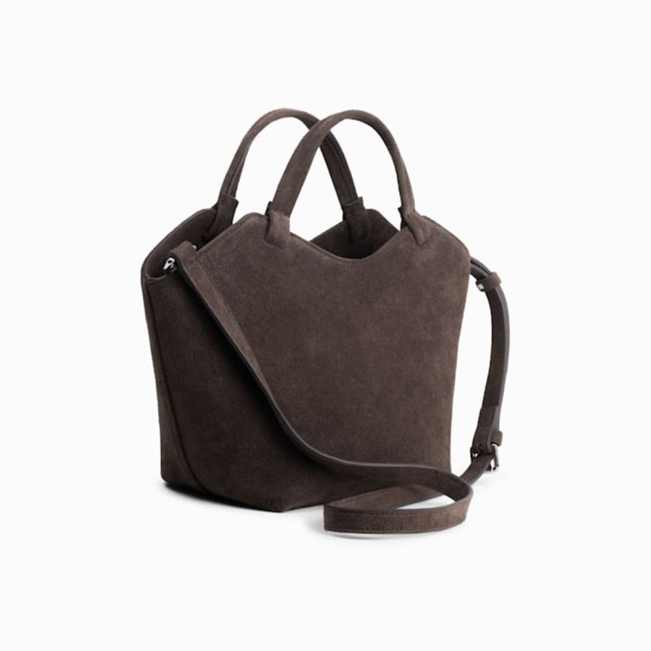 Jim Rickey Maya Mini Suede Truffle