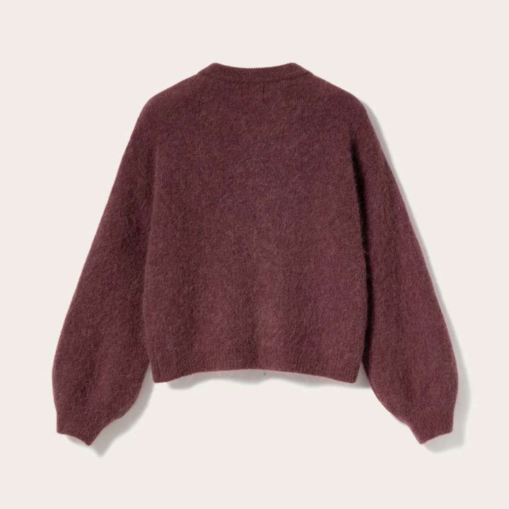 Noella Kae Knit Cardigan Rust