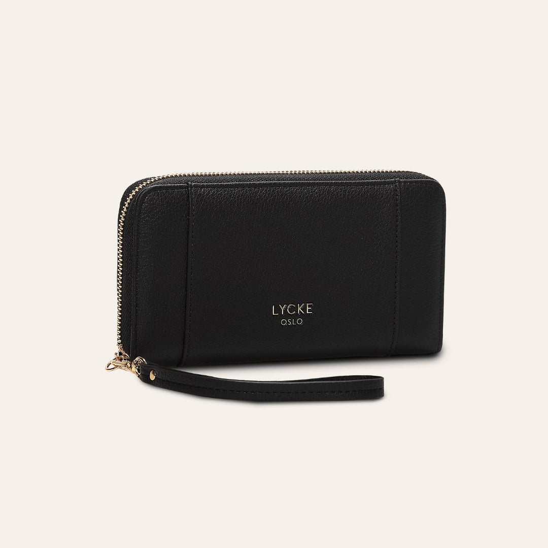 Lycke Egersund Wallet Black