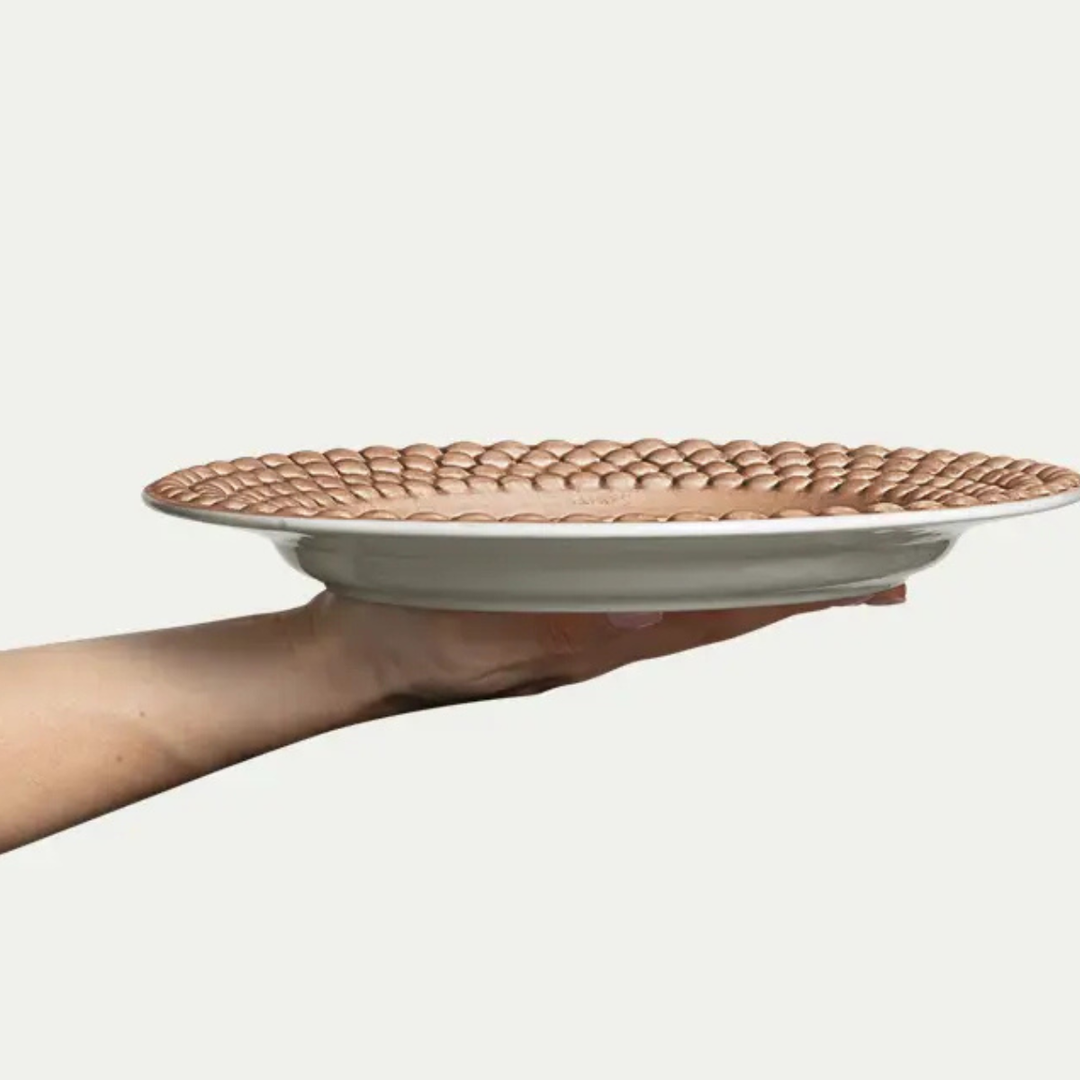 Mateus Bubbles tallerken 28 cm Cinnamon