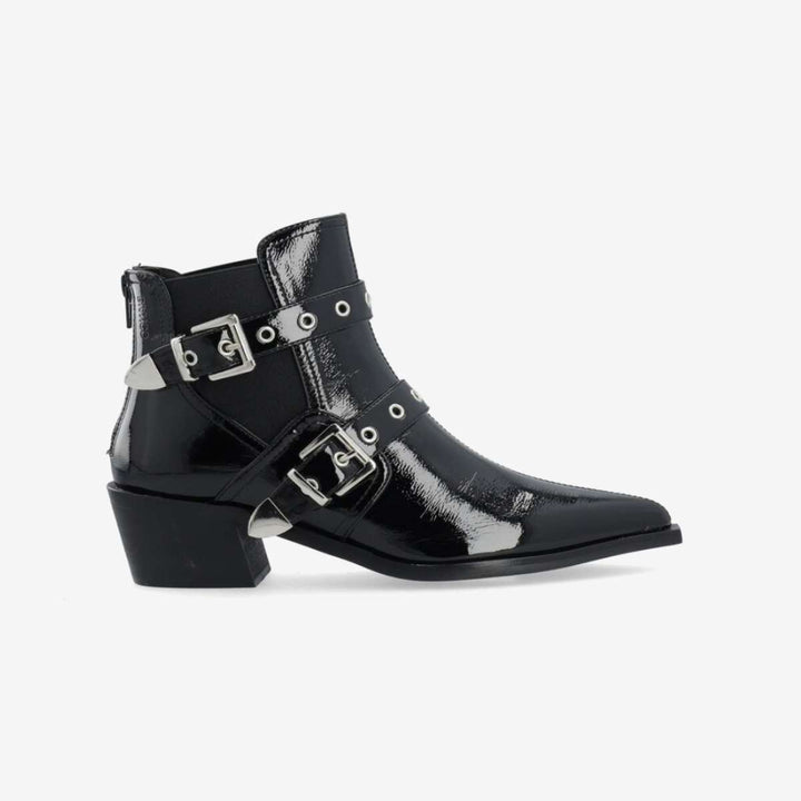 Bianco BIABLAKE Chelsea Buckle Boot Black W