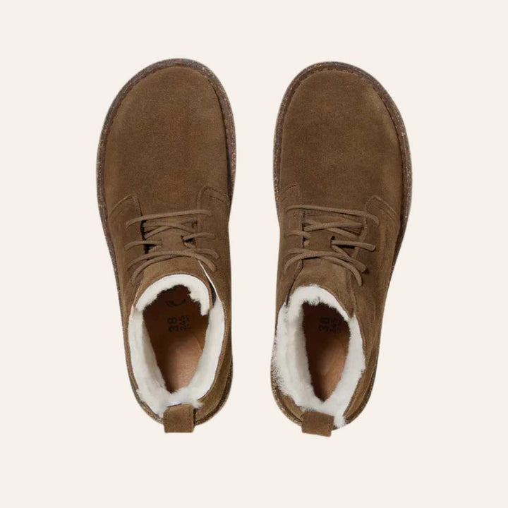 Birkenstock Uppsala Mid Shearling Dark Tea W